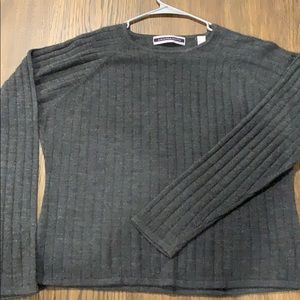 Amanda Smith grey sweater